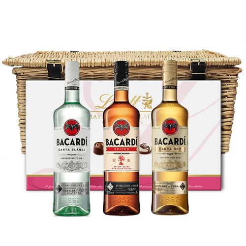 Bacardi Family Hamper With Chocolates - Customer Favourite